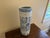 Late 20th Century Vintage Chinoiserie Blue & White Porcelain Umbrella Stand With Floral Motif For Sale - Image 5 of 13