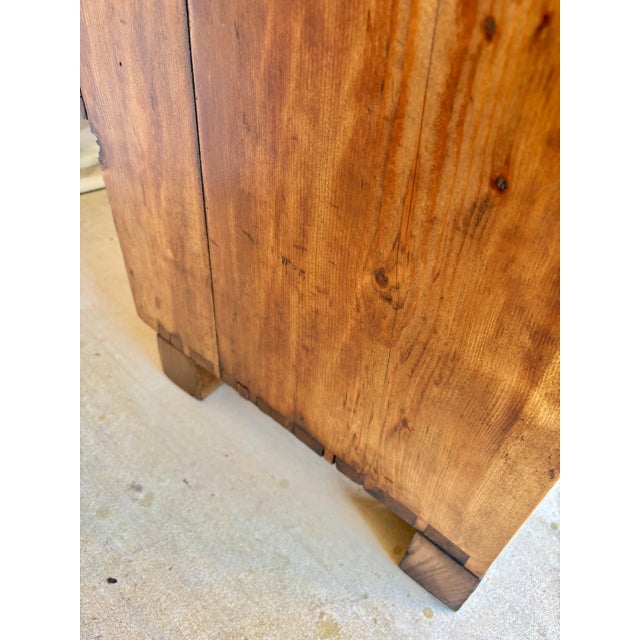 20th Century French Pine Four Drawer Chest For Sale - Image 9 of 11