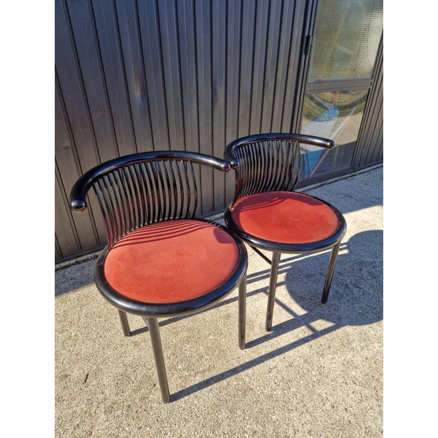 Circo Chairs by Jutta & Herbert Ohl for Lübke, 1980s, Set of 2 For Sale - Image 4 of 10