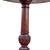 Vintage Mahogany Two Tier Round Dumbwaiter Table – 1940s Regency Style Claw Foot For Sale - Image 6 of 11