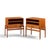 Mid-Century Modern Arne Vodder for Vamo Sønderborg Mid Century Danish Teak Nightstands - Pair For Sale - Image 3 of 12