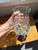Modern Godinger Sillver Plate Candlestick With Crystal Hurricane Shade For Sale - Image 3 of 7