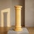 Vintage 20th Century Glazed Ceramic Pedestal Column in Marbled Onyx & Marble Effect Display Stand For Sale - Image 6 of 6