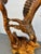 Hand-Carved Eagle & Serpent Wood Sculpture For Sale - Image 4 of 17
