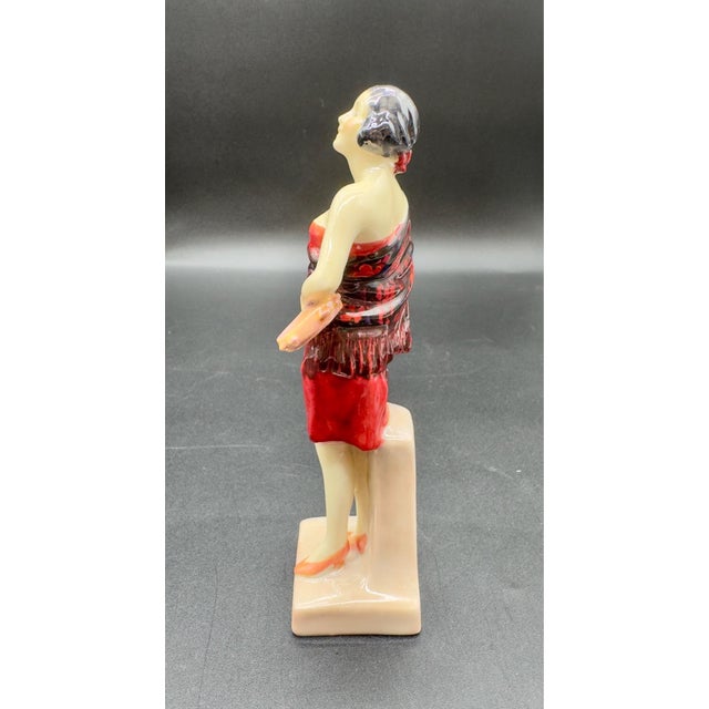 Art Deco Vintage Royal Doulton “Carmen” Figurine ( 1928-1938 ) Signed For Sale - Image 3 of 8