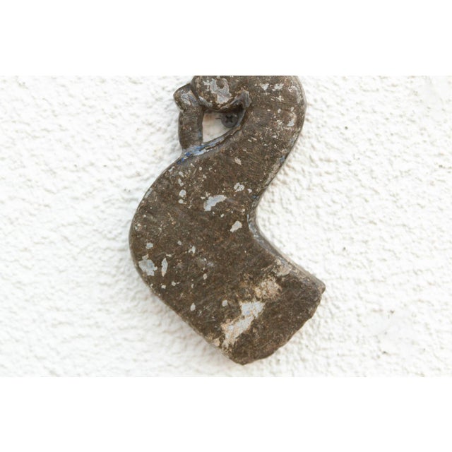 Indian 19th Century Small Stone Architectural Peacock For Sale - Image 3 of 8