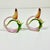 Vintage Minimalist Japanese Hollywood Regency Majolica Butterfly Flora Porcelain Napkin Rings - Set of 12 For Sale - Image 15 of 18