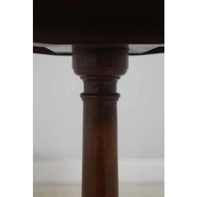 Brown Kittinger Cw-135 Colonial Williamsburg Tilt Top Table For Sale - Image 8 of 17