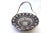 Silver Fruit Bowl with Floral Motifs, in Very Good conditions. Designed before 1890 This piece has an attribution mark, I...