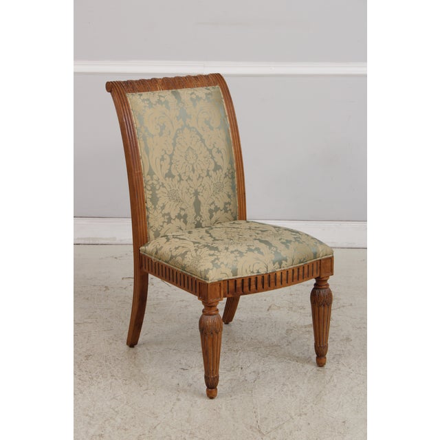 Set of 8 Century French Louis XVI Dining Chairs For Sale - Image 9 of 18