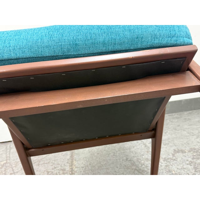 Joybird Soto Armchair, Lucky Turquoise For Sale - Image 12 of 12