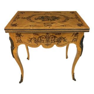Early Twentieth Century Louis XV Style Games Table For Sale