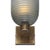 Blue Modern Venetian Glass Sconces, Blue Iridescent, Murano, Italy For Sale - Image 8 of 9