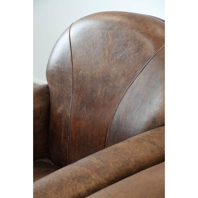 Vintage Sheepskin Armchairs, Set of 2 For Sale - Image 14 of 18