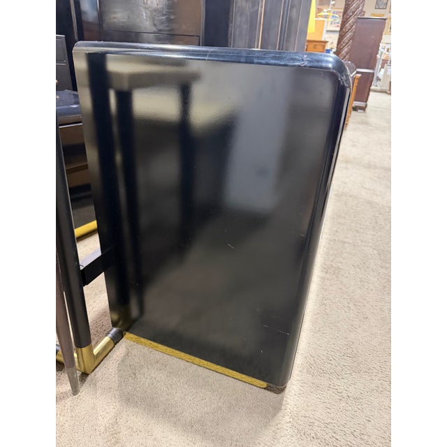 Sleek, bold, and unmistakably modern, this Lane postmodern dresser embodies the refined edge of late 20th-century design....