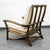 McGuire Mid Century Modern Lounge Chair McGuire Bamboo Boho Swivel Rattan Basket For Sale - Image 4 of 12