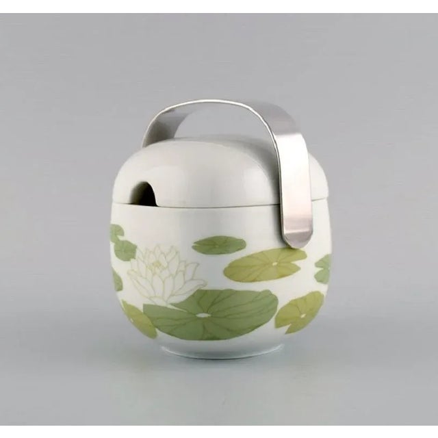 Finland Porcelain Ice Bucket by Timo Sarpaneva for Rosenthal, 1970s For Sale - Image 3 of 6