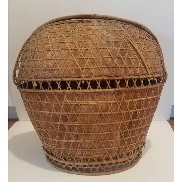 1960s Vintage Handmade Basket From the Philippines Chairish