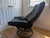 1980s Vintage 1980s Stressless Recliner & Ottoman For Sale - Image 5 of 7