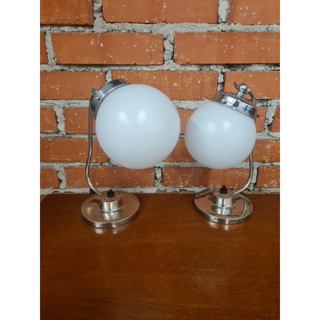 Bauhaus Bauhaus Table Lamps, Set of 2 For Sale - Image 3 of 12
