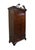 Century Furniture Century Furniture Solid Mahogany Traditional Chippendale Style 47" Clothing Armoire W. Pierced Wood Pediment For Sale - Image 4 of 15