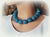 Make a statement with this impressive Blue Sponge Quartz Necklace, handcrafted from exceptionally large 24 mm natural blue...