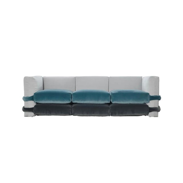 Pillow Sofa in Velvet by Muller van Severen for BD Barcelona For Sale - Image 9 of 18