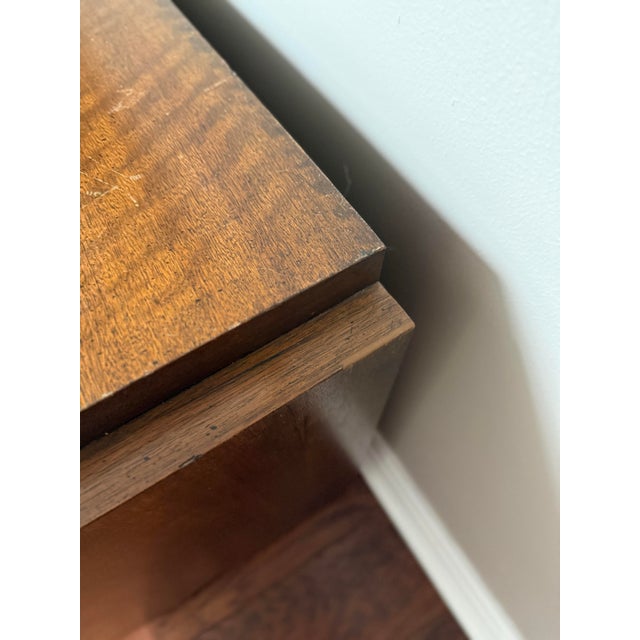 Vintage 1970s Attributed to Lane Staccato Brutalist Side Tables / Nightstands Pair For Sale - Image 12 of 12