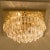 Metal Murano Glass Flush Mount by Venini for Isa For Sale - Image 7 of 14