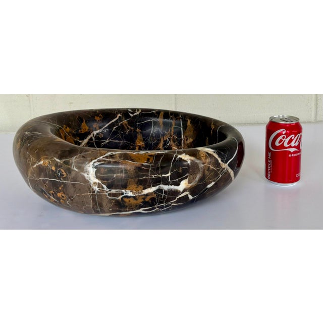 Modern Revelation Modern Michelangelo Marble Swaddle Bowl For Sale - Image 3 of 3