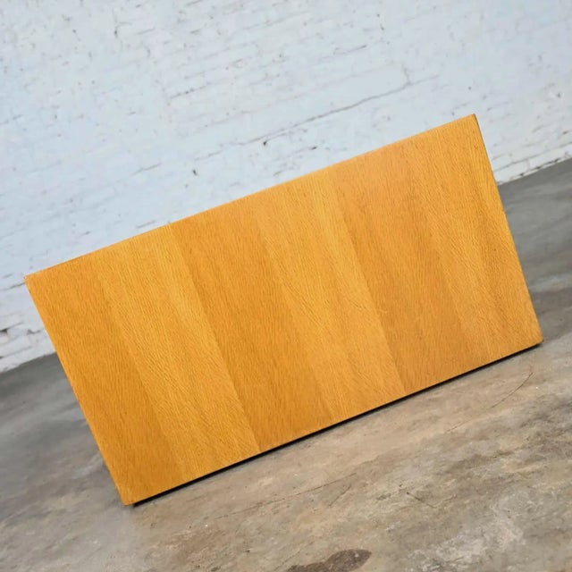 Intrex Furniture Wood Veneer Cube End or Side Table Pedestal Attributed to Paul Mayen For Sale - Image 6 of 12