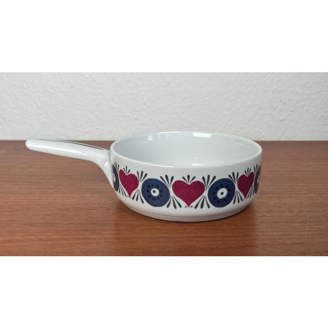 Mid-Century Modern Mid-Century Modern Swedish Silja Series Bowl with Handle by Marianne Westman for Rörstrand, 1960s For Sale - Image 3 of 16