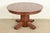 Stickley Brothers Style Antique Mission Oak Arts & Crafts Pedestal Extension Dining Table, Newly Refinished For Sale - Image 14 of 14