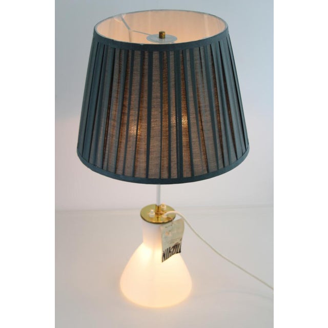 Table Lamp with Light Foot from Rupert Nikoll, 1950s For Sale - Image 10 of 15