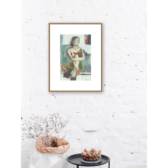 "Minty Falls" brings a refreshing energy and modern poise to any interior. This 8" x 10" limited edition fine art print...