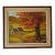 70's Vintage Rural Homestead Landscape Oil Painting For Sale