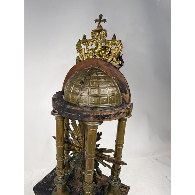 Antique Brass Tabernacle, 1800s For Sale - Image 10 of 18