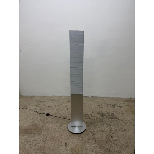 QisDesign Piano White Led Totem Floor Lamp, 2000s For Sale In Miami - Image 6 of 12