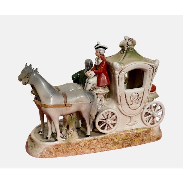 Porcelain Carriage from Gräfenthal, 1830s For Sale - Image 6 of 13