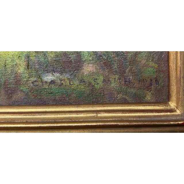 American Impressionist Oil on Canvas Painting "California Highlands" Los Angeles by Charles Smith, 1930 For Sale - Image 14 of 16