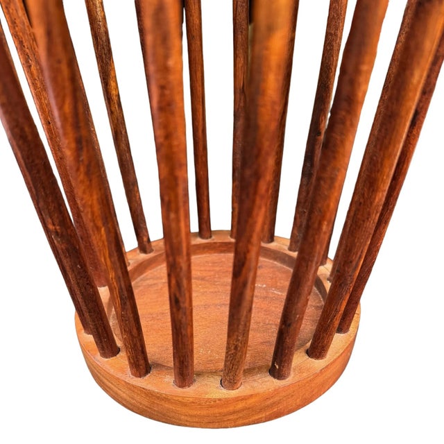 Danish Modern Wastepaper Basket For Sale - Image 9 of 9