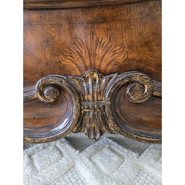 Wood Marge Carson Verona Four Poster Eastern King Bed For Sale - Image 7 of 11