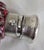 Antique Victorian Bohemian Cut Glass Vanity Scent Bottle with Silver Mount For Sale - Image 18 of 18