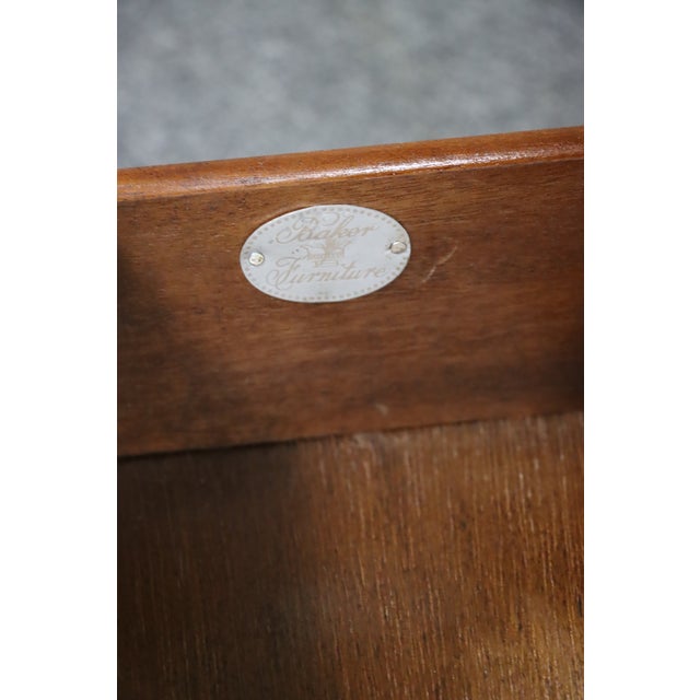 Wood Baker Mahogany Etagere With Drawer For Sale - Image 7 of 16