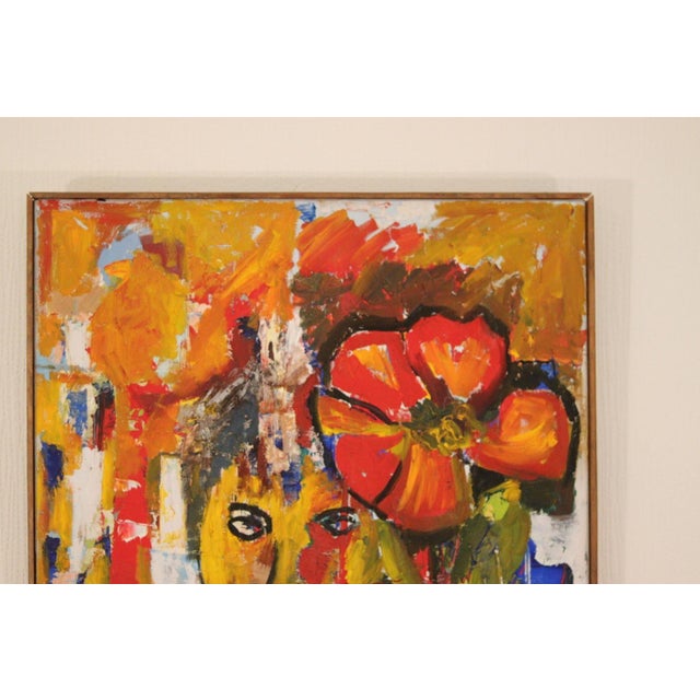 S. Nilsen, Figure Composition, 1971, Oil on Canvas, Framed For Sale - Image 10 of 18