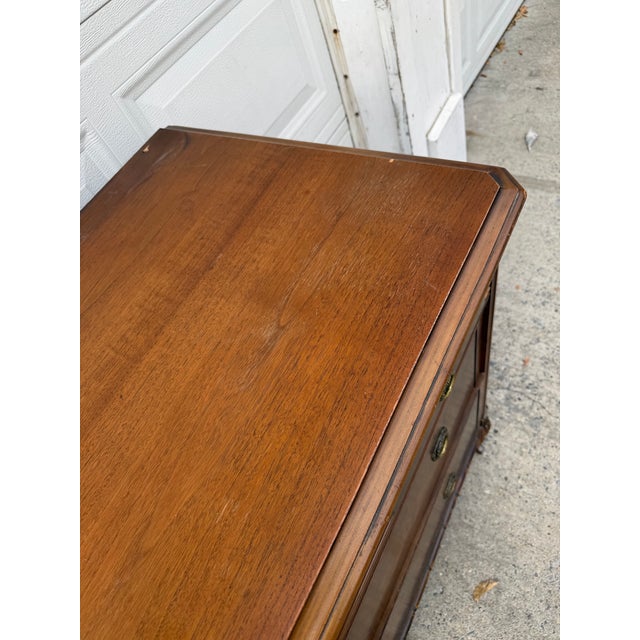 Antique Victorian Revival Walnut Dresser With Ornate Carved Details For Sale In New York - Image 6 of 12
