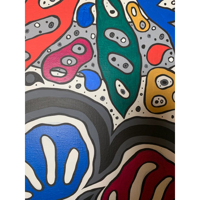 Mid 20th Century Abstract Expressionist Painting by Achillo “Achi” Sullo (1922-2013) For Sale In San Francisco - Image 6 of 9