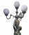 Art Deco Table Lamps in Bronze, Set of 2 For Sale - Image 5 of 6