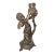 19th Century Antique Cherub Bronze Candle Holders, French For Sale