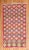 Red Turkish Deco Scatter Rug - 0'4" x 2'1" For Sale - Image 8 of 8